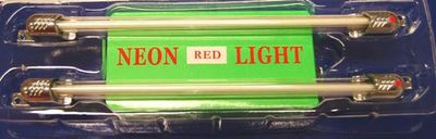 neon-stick dubbel rood  13cm